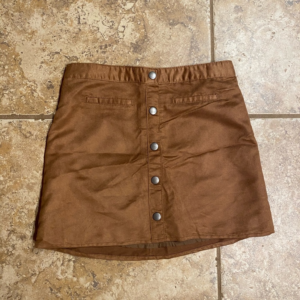 Children’s Place brown youth girls skirt